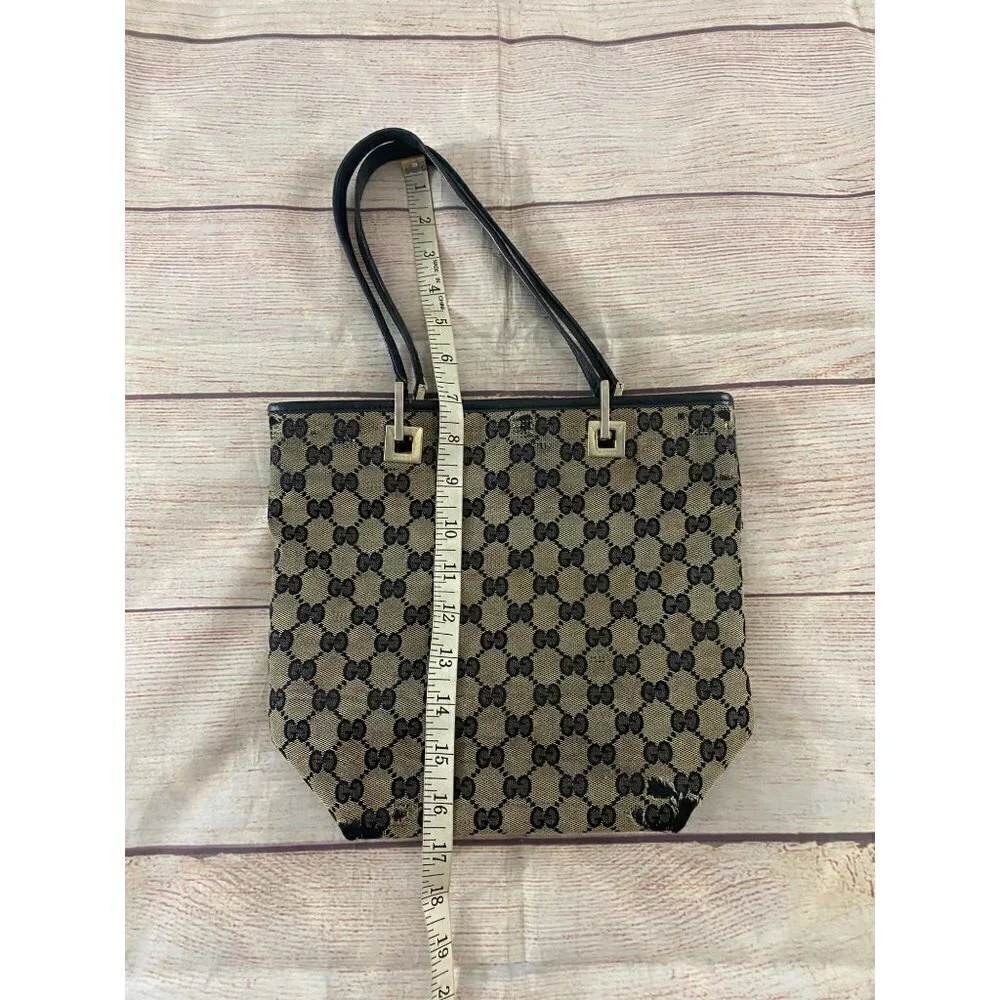 Gucci Women's Canvas All Over Monogram Print Hand Bag - OS - Picture 7 of 16